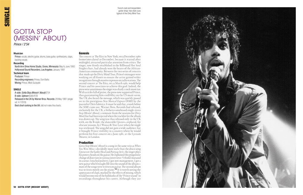 Prince: All the Songs by Benoît Clerc