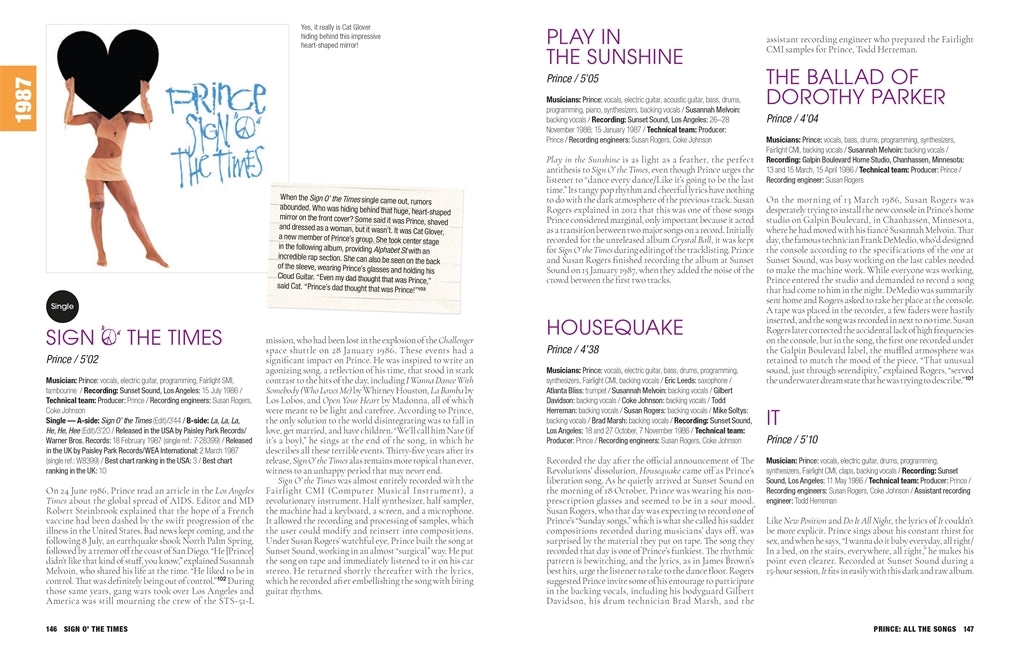 Prince: All the Songs by Benoît Clerc
