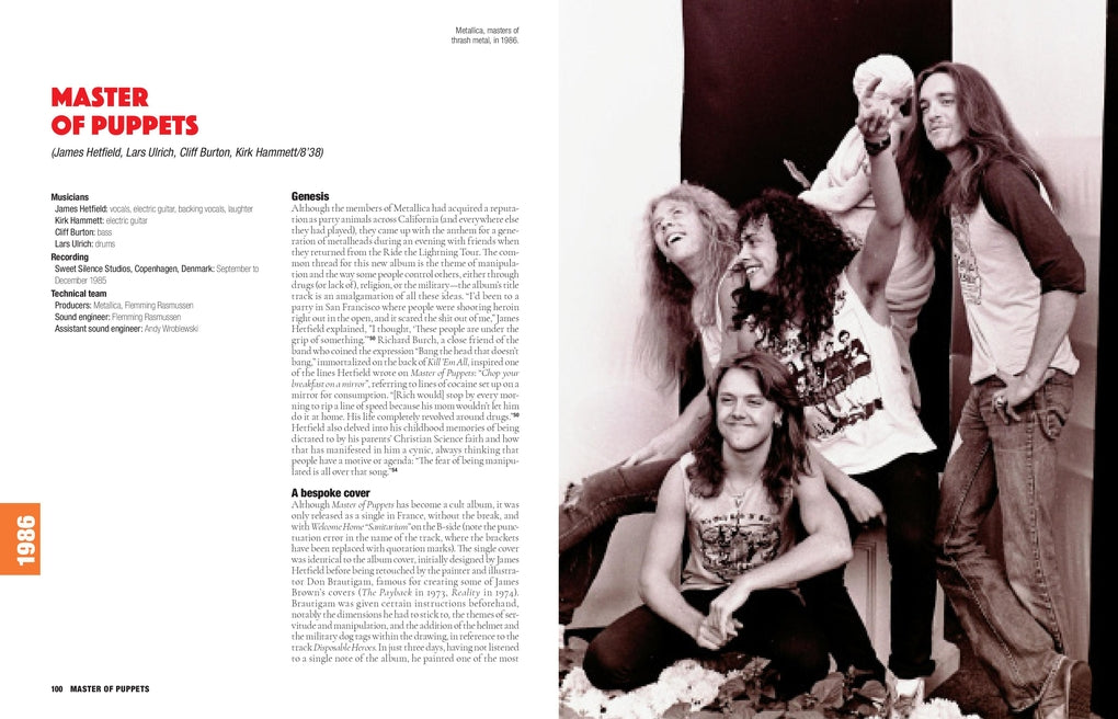 Metallica All the Songs by Benoît Clerc