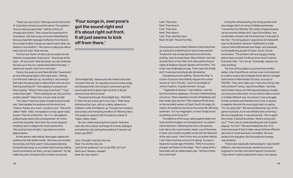Oasis: Knebworth by Jill Furmanovsky, Daniel Rachel
