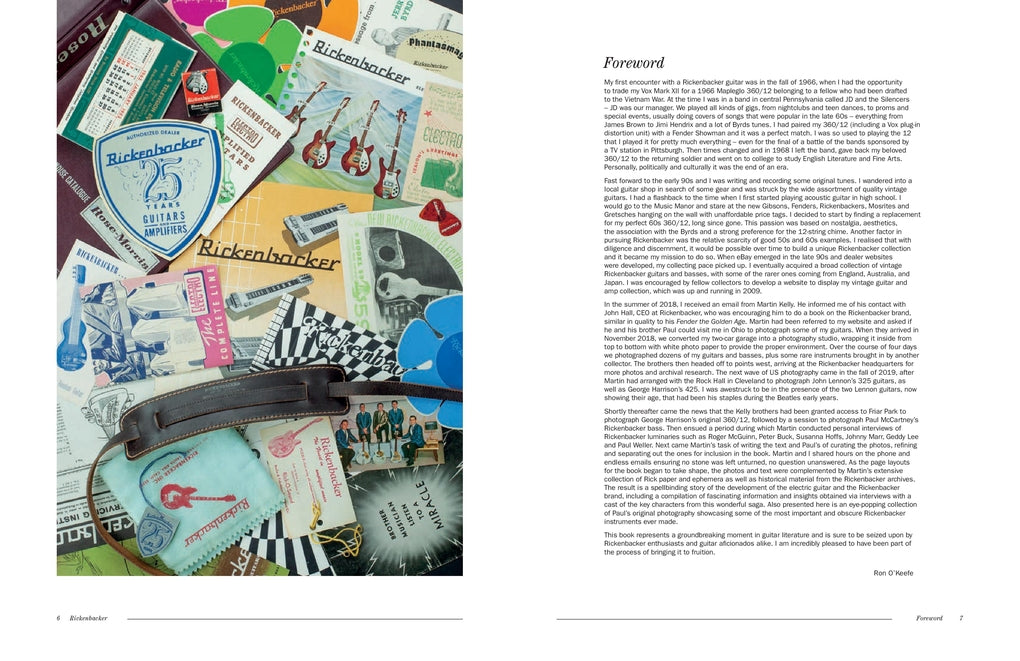 Rickenbacker Guitars: Pioneers of the electric guitar by Martin Kelly, Paul Kelly