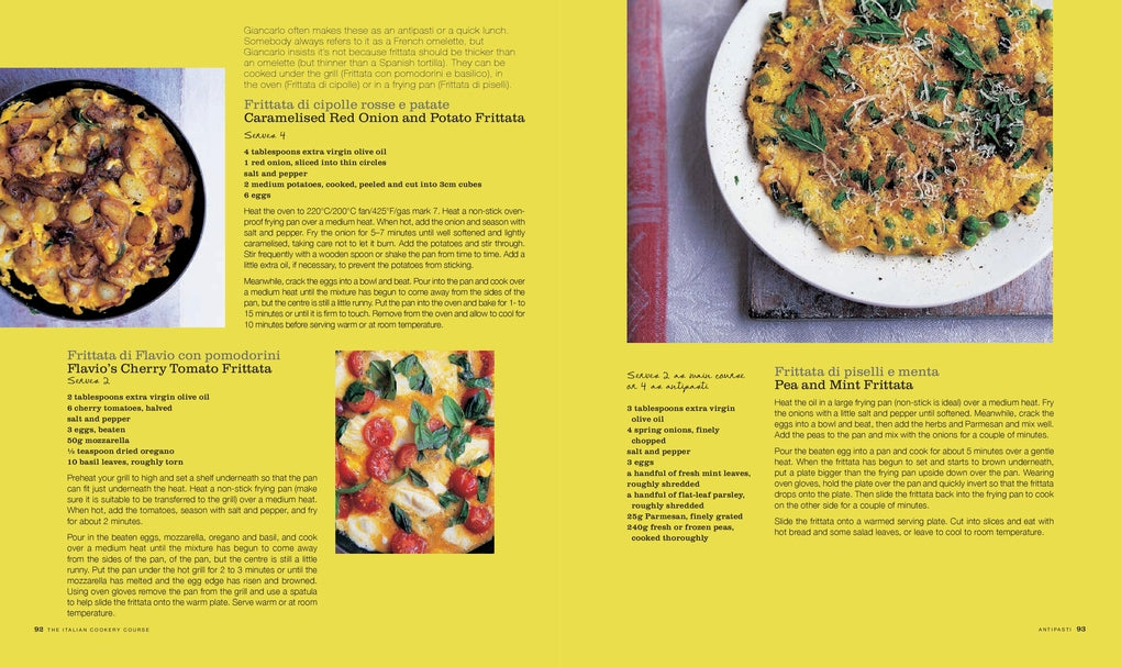 The Italian Cookery Course by Katie Caldesi, Giancarlo Caldesi