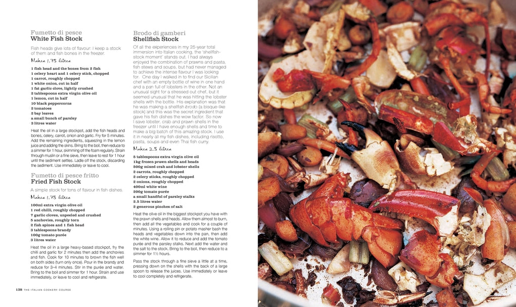 The Italian Cookery Course by Katie Caldesi, Giancarlo Caldesi