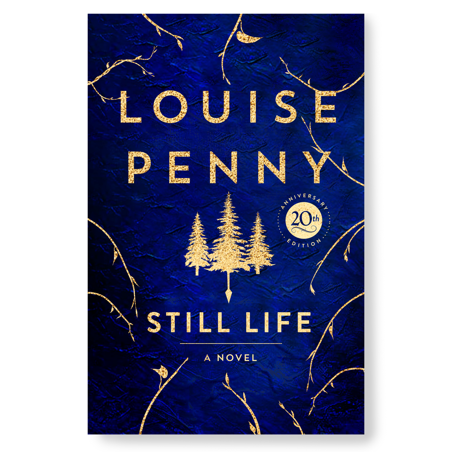 Collector's edition of Still Life by Louise Penny with sprayed edges