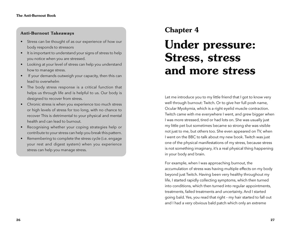 The Anti-Burnout Book by Emma Hepburn