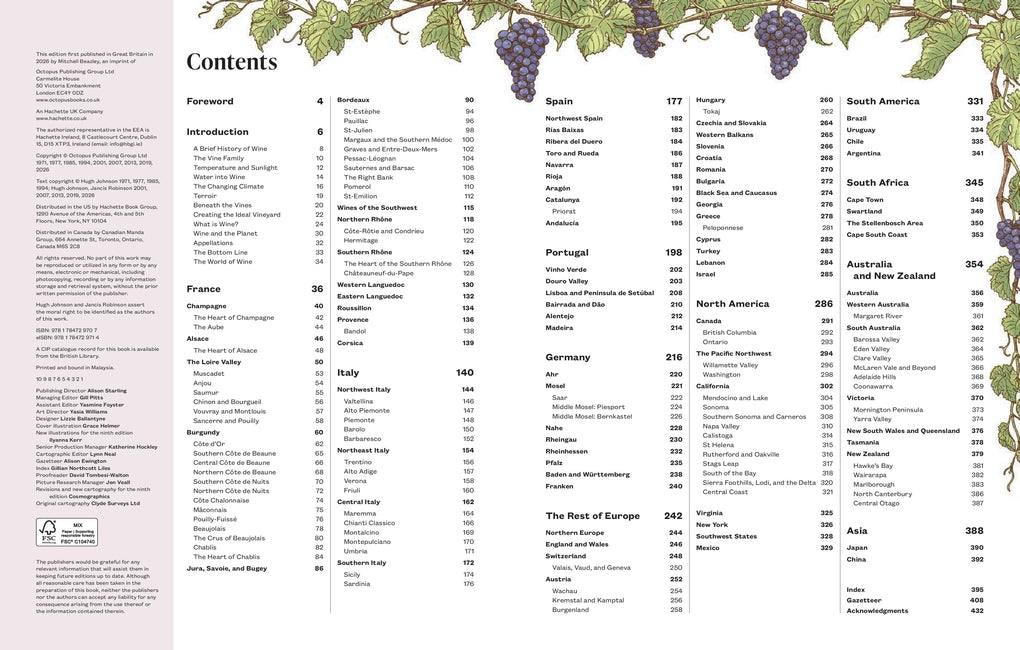 The World Atlas of Wine 9th edition by Hugh Johnson, Jancis Robinson, Julia Harding