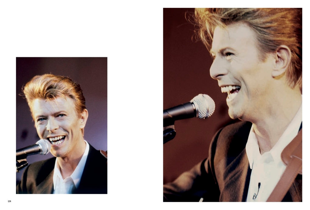 David Bowie Mixing Memory & Desire by Kevin Cummins
