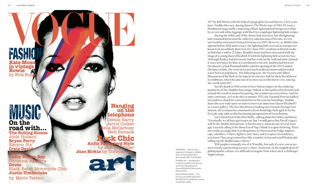 Aladdin Sane 50 by Chris Duffy